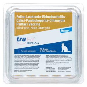TruFel HC2PCh-FeLV Cat Vaccine Elanco Animal Health